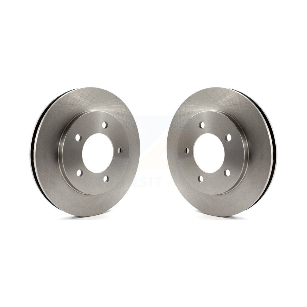 Disc Brake Rotors Front Pair For Ford Expedition Lincoln Navigator 4WD