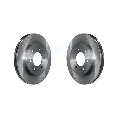 Disc Brake Rotor Front Pair For Ford F-150 Lincoln Mark LT With 6 Lug Wheels 4WD
