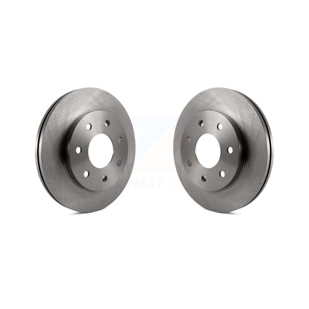 Disc Brake Rotors Front Pair For Ford F-150 Lincoln Mark LT 4WD