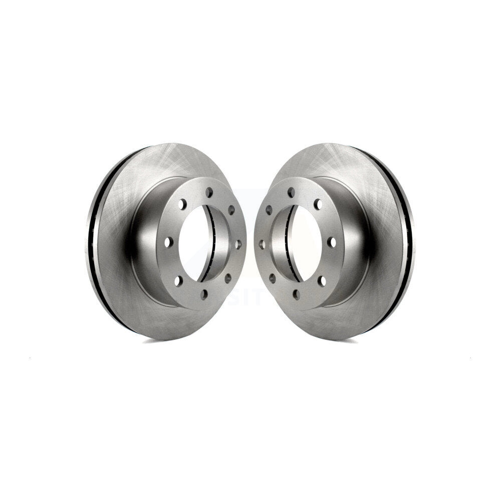 Disc Brake Rotors Front Pair For Ford F-350 Super Duty F-250 F-450
