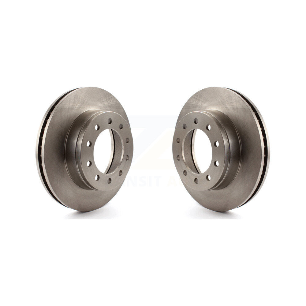 Brake Rotor Front Pair For Ford F-350 Super Duty F-250 F-450 F-550 International