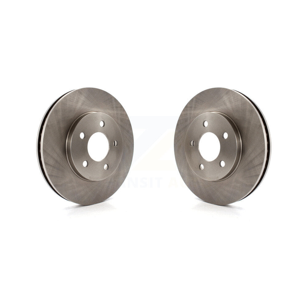 Disc Brake Rotors Front Pair For 2005-2010 Ford Mustang Base