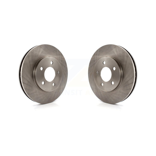 Disc Brake Rotors Front Pair For 2005-2010 Ford Mustang Base