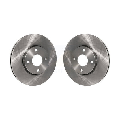Disc Brake Rotors Front Pair For 2005-2007 Ford Focus