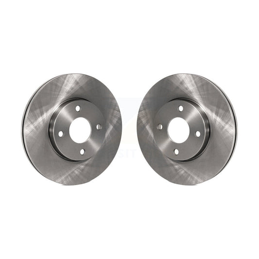 Disc Brake Rotors Front Pair For 2005-2007 Ford Focus