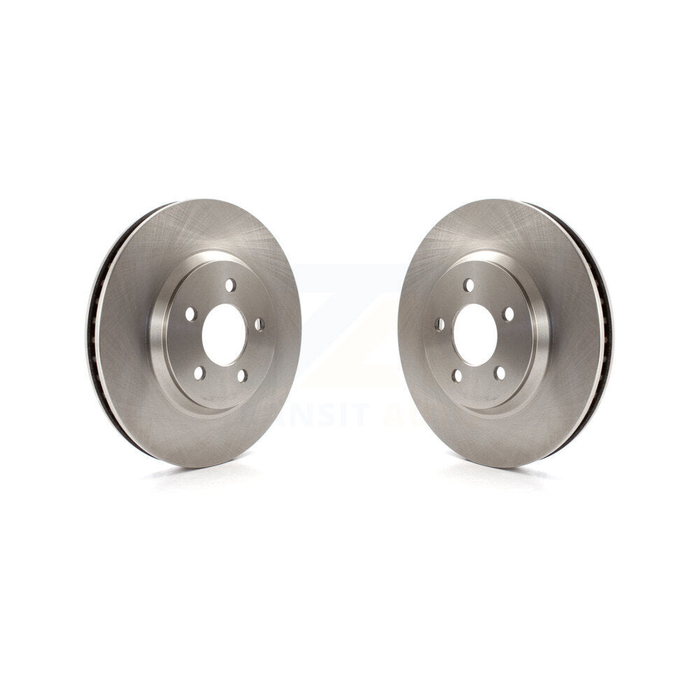 Disc Brake Rotors Front Pair For Ford Mustang