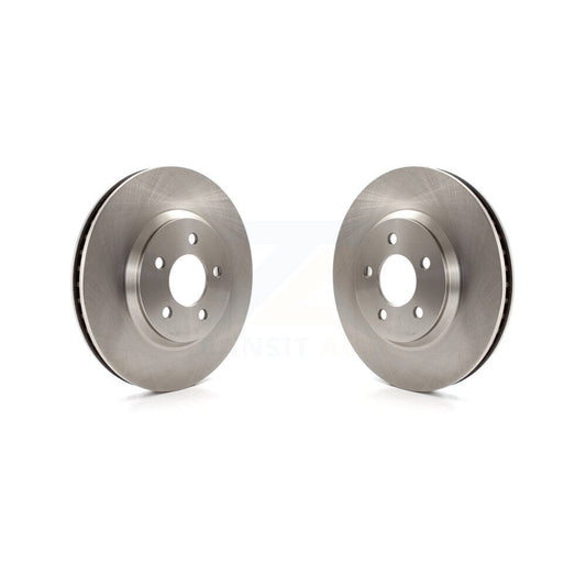Disc Brake Rotors Front Pair For Ford Mustang