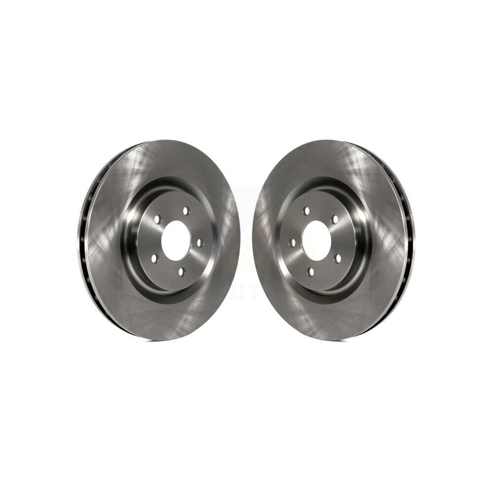 Disc Brake Rotors Front Pair For Ford Mustang