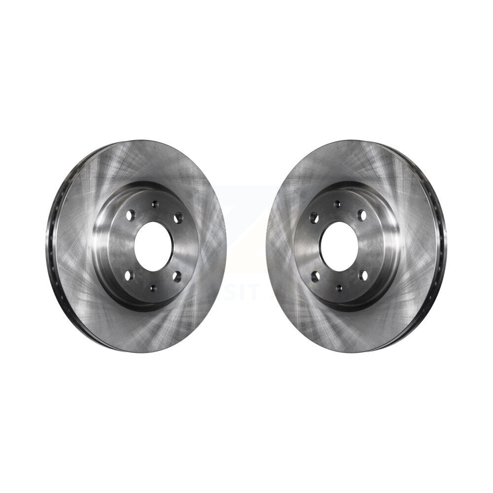 Disc Brake Rotors Front Pair For 2008-2011 Ford Focus