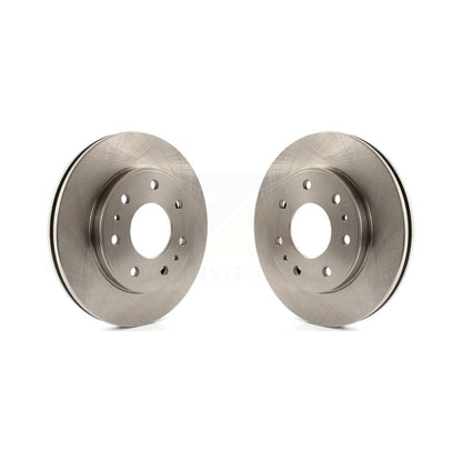 Disc Brake Rotors Front Pair For 2009 Ford F-150 With 7 Lug Wheels