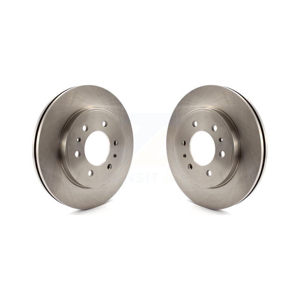 Disc Brake Rotors Front Pair For 2009 Ford F-150 With 6 Lug Wheels