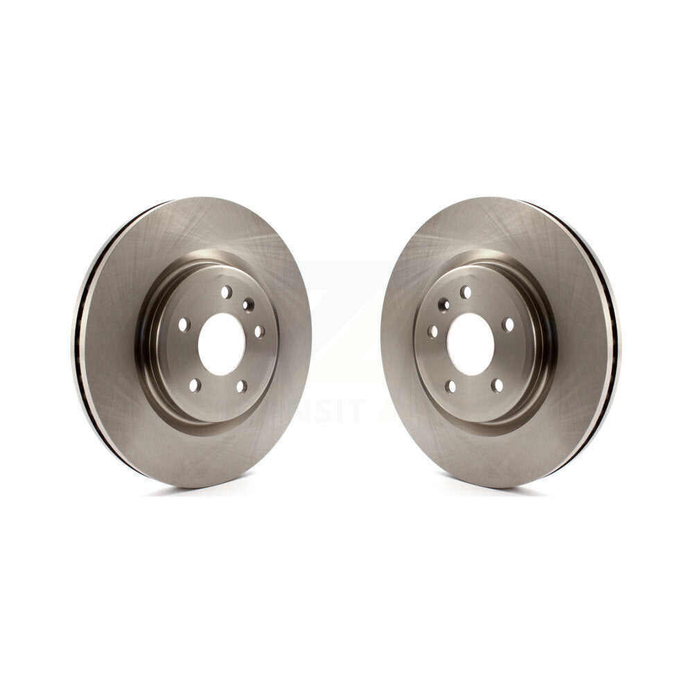 Disc Brake Rotors Front Pair For Ford Explorer Flex Taurus Lincoln MKT MKS