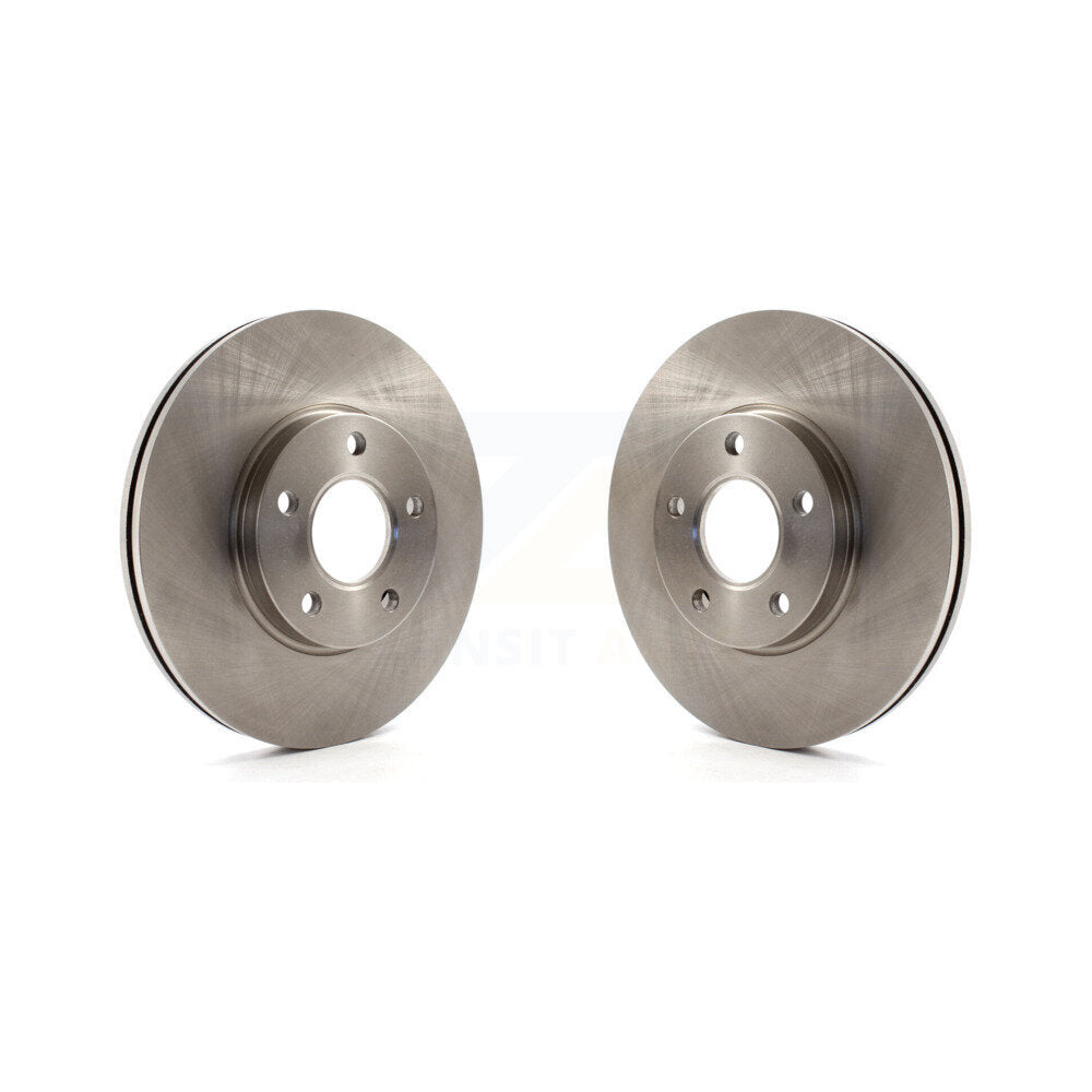 Disc Brake Rotors Front Pair For 2010-2013 Ford Transit Connect