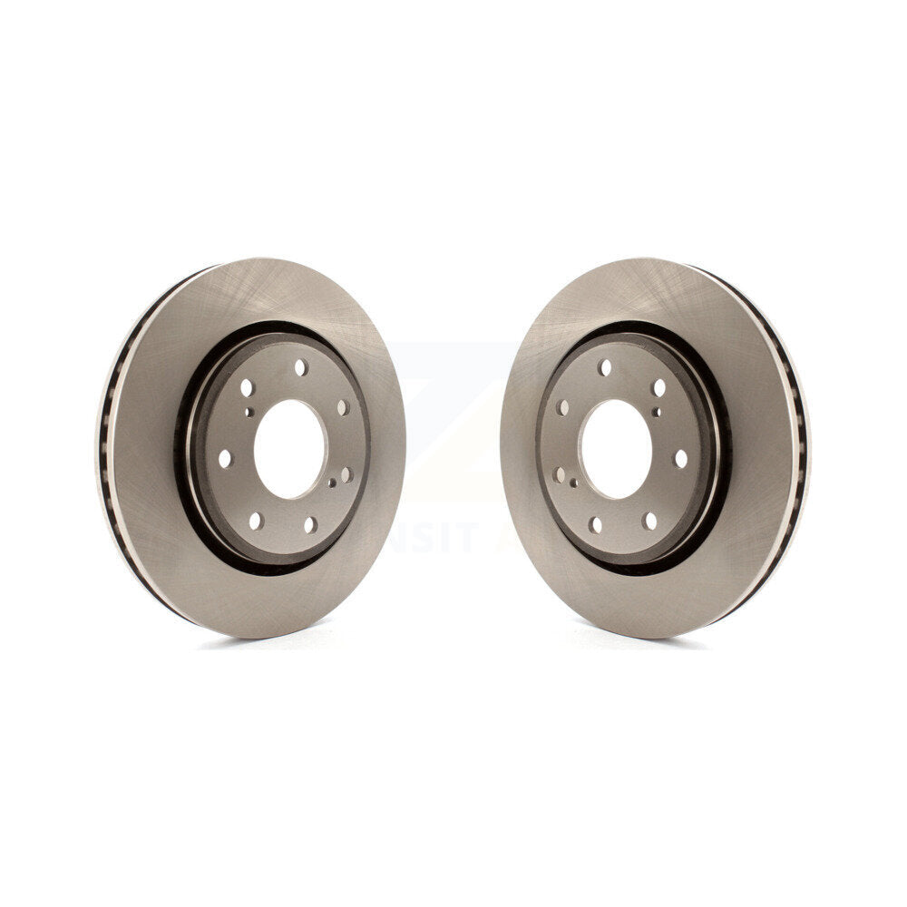 Disc Brake Rotors Front Pair For 2010-2014 Ford F-150 With 7 Lug Wheels