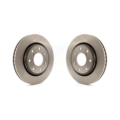 Disc Brake Rotors Front Pair For 2010-2014 Ford F-150 With 7 Lug Wheels