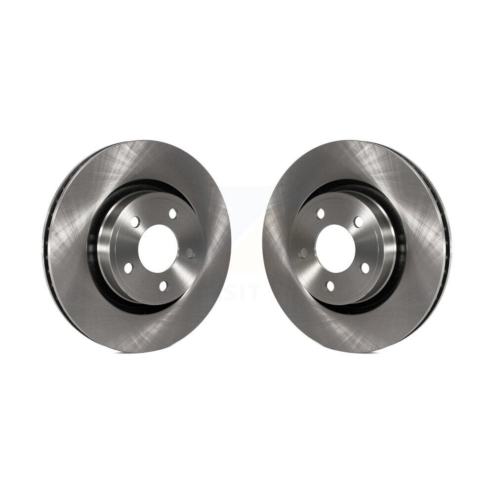 Disc Brake Rotors Front Pair For Ford Mustang