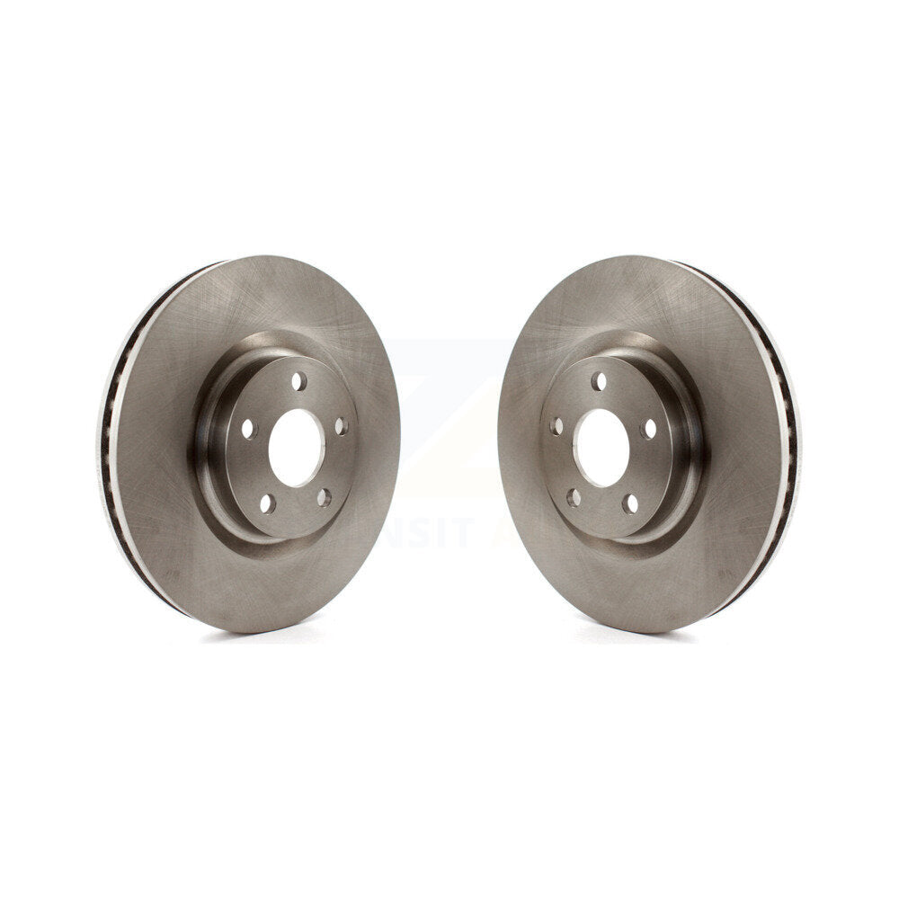 Brake Rotor Front Pair For Ford Edge Lincoln Continental Police Responder Hybrid