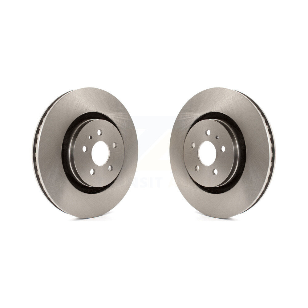 Brake Rotor Front Pair For Ford Edge Fusion Lincoln Nautilus MKX MKZ Continental