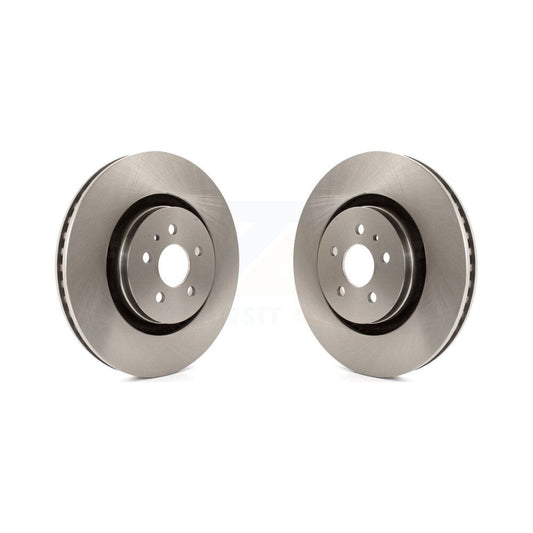 Brake Rotor Front Pair For Ford Edge Fusion Lincoln Nautilus MKX MKZ Continental