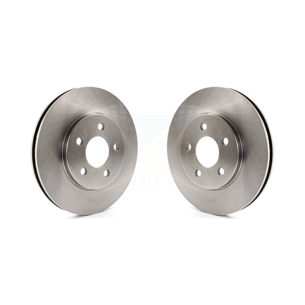 Brake Rotors Front Pair For Dodge Caravan Grand Plymouth Voyager Chrysler Town &