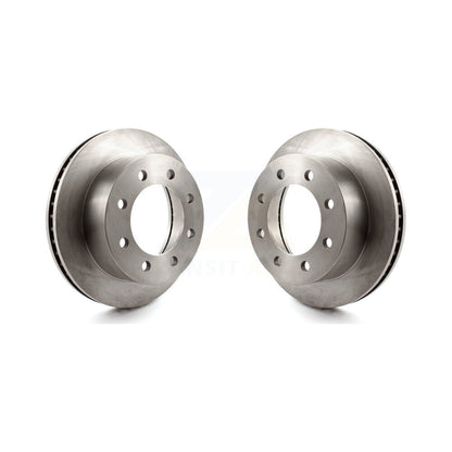 Disc Brake Rotors Front Pair For Dodge Ram 2500 3500 Van