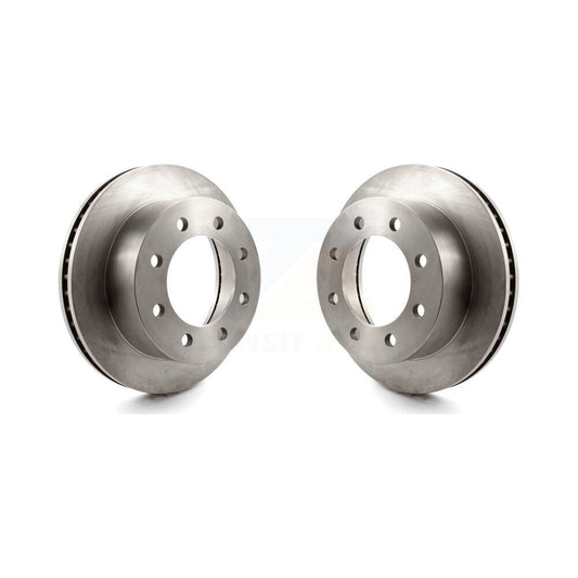 Disc Brake Rotors Front Pair For Dodge Ram 2500 3500 Van