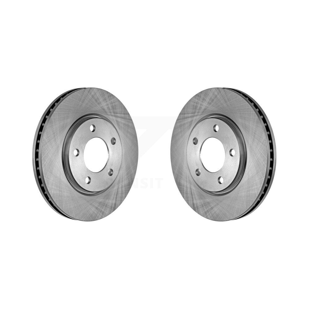 Brake Rotors Front Pair For Dodge Grand Caravan Chrysler Town & Country Voyager