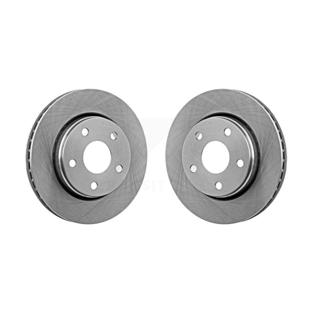 Disc Brake Rotors Front Pair For Jeep Wrangler JK