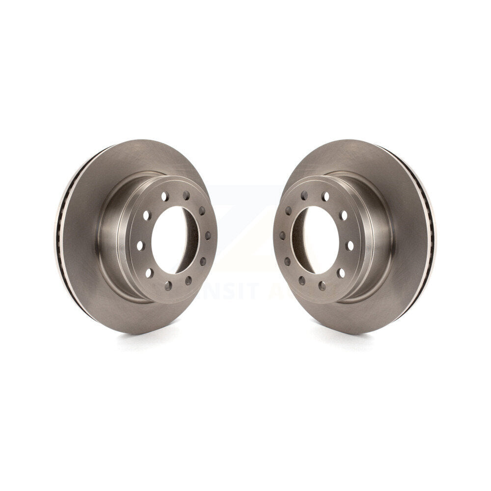 Disc Brake Rotors Front Pair For Ram Dodge Sterling Truck 4500 5500 Bullet 45 55