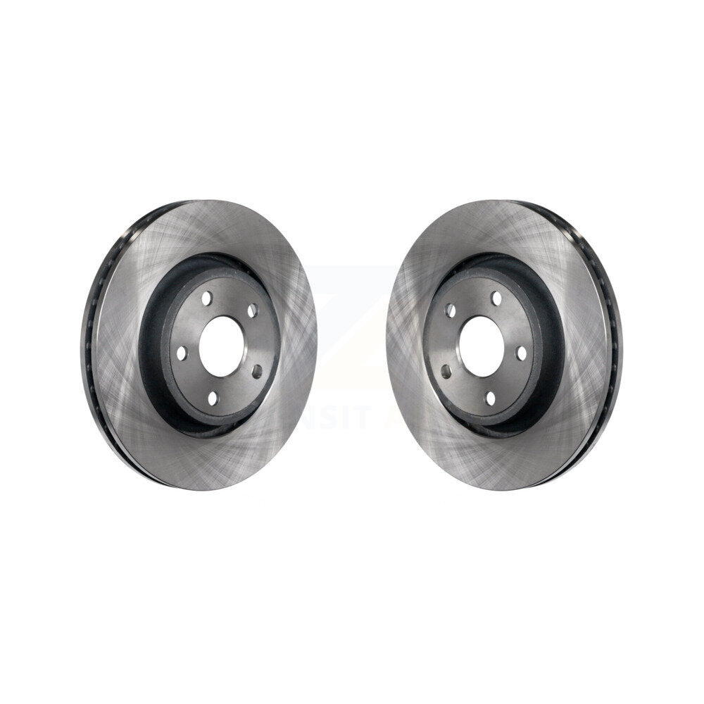 Disc Brake Rotors Front Pair For Jeep Grand Cherokee Dodge Durango WK