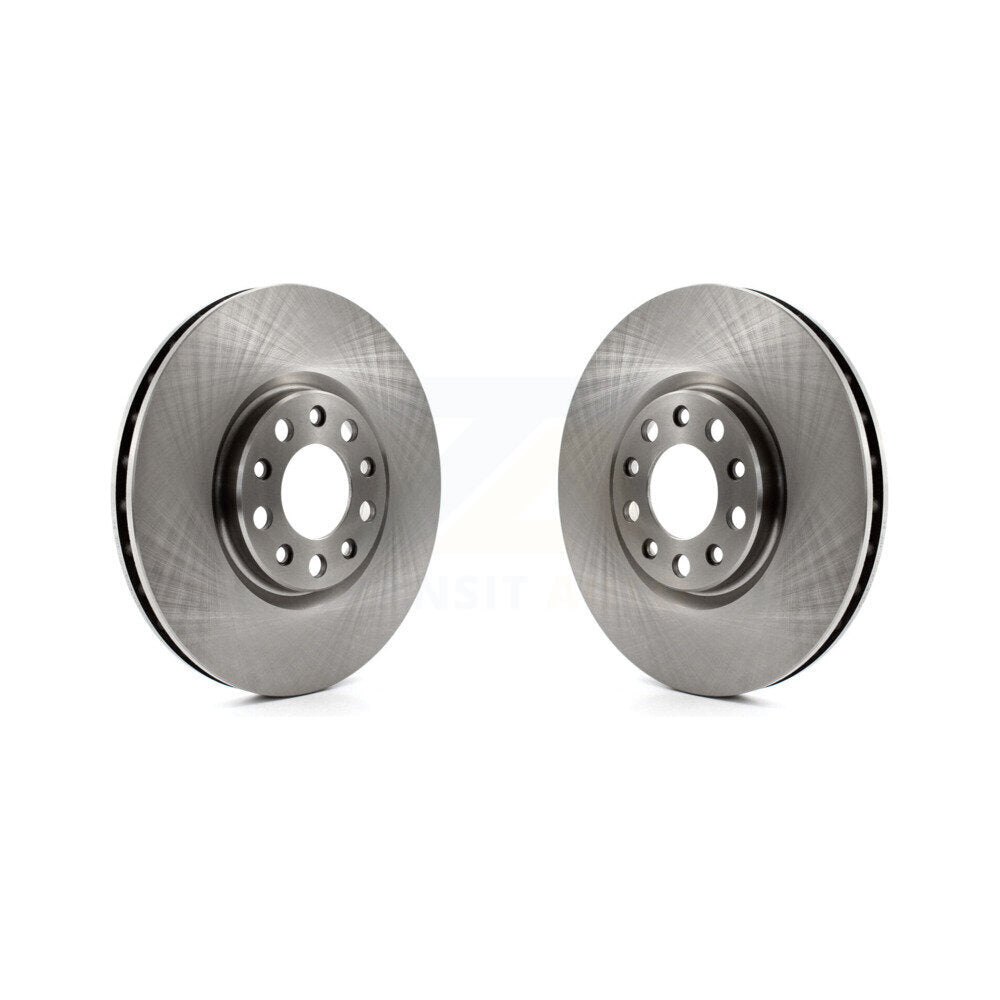 Brake Rotors Front Pair For Jeep Compass Chrysler 200 Dodge Dart Renegade Fiat