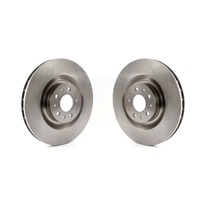 Disc Brake Rotors Front Pair For 2014-2020 Fiat 500L