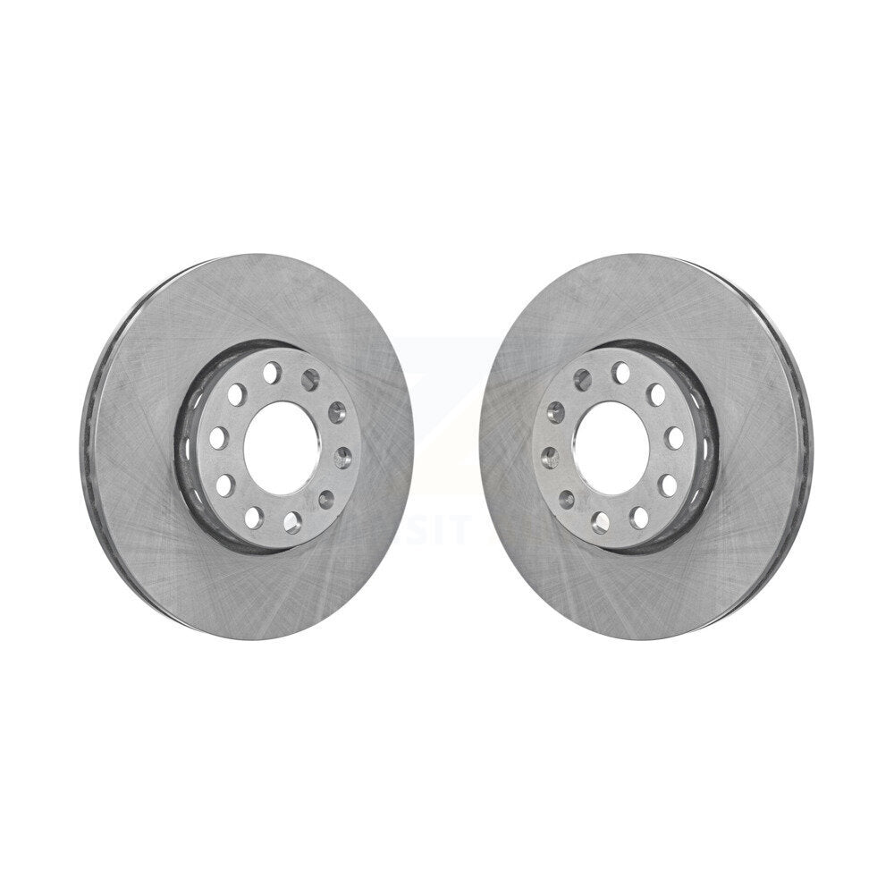 Disc Brake Rotors Front Pair For Audi A4 Quattro Volkswagen Passat A6 S6 100
