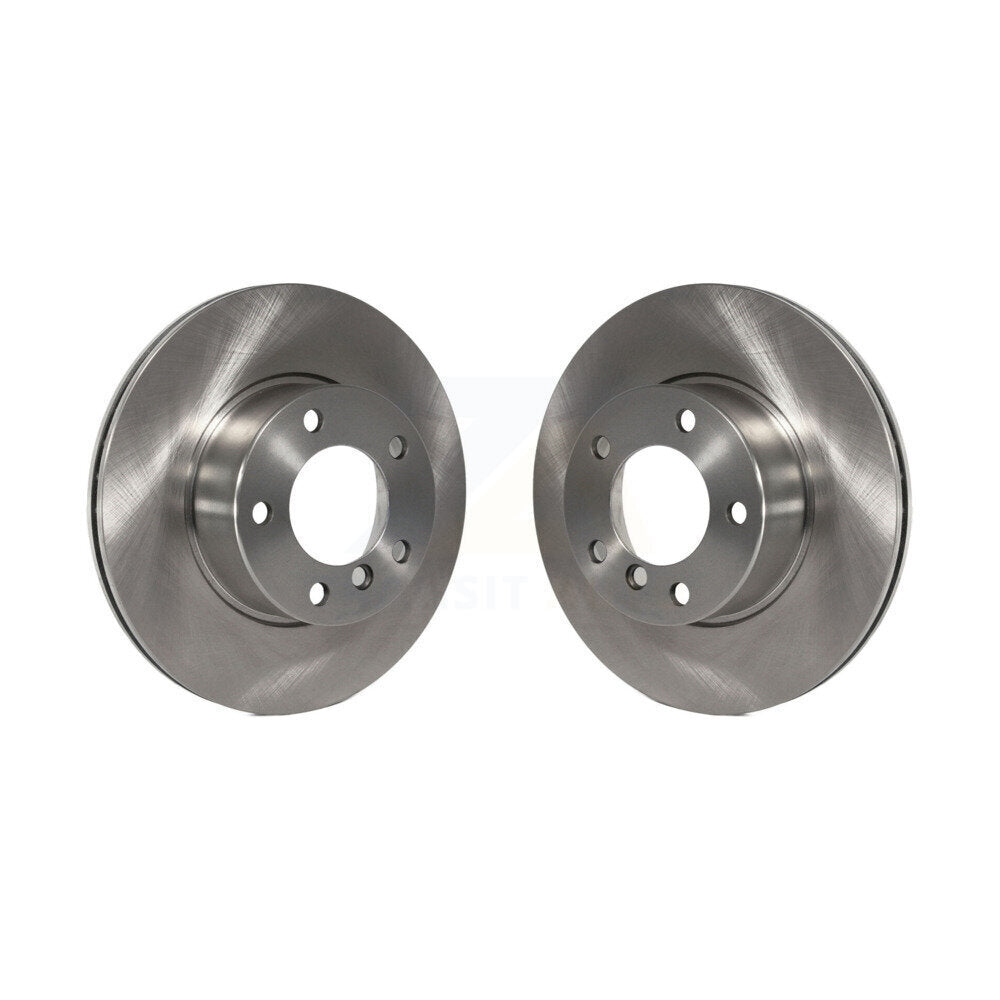 Disc Brake Rotors Front Pair For BMW 528i 525i