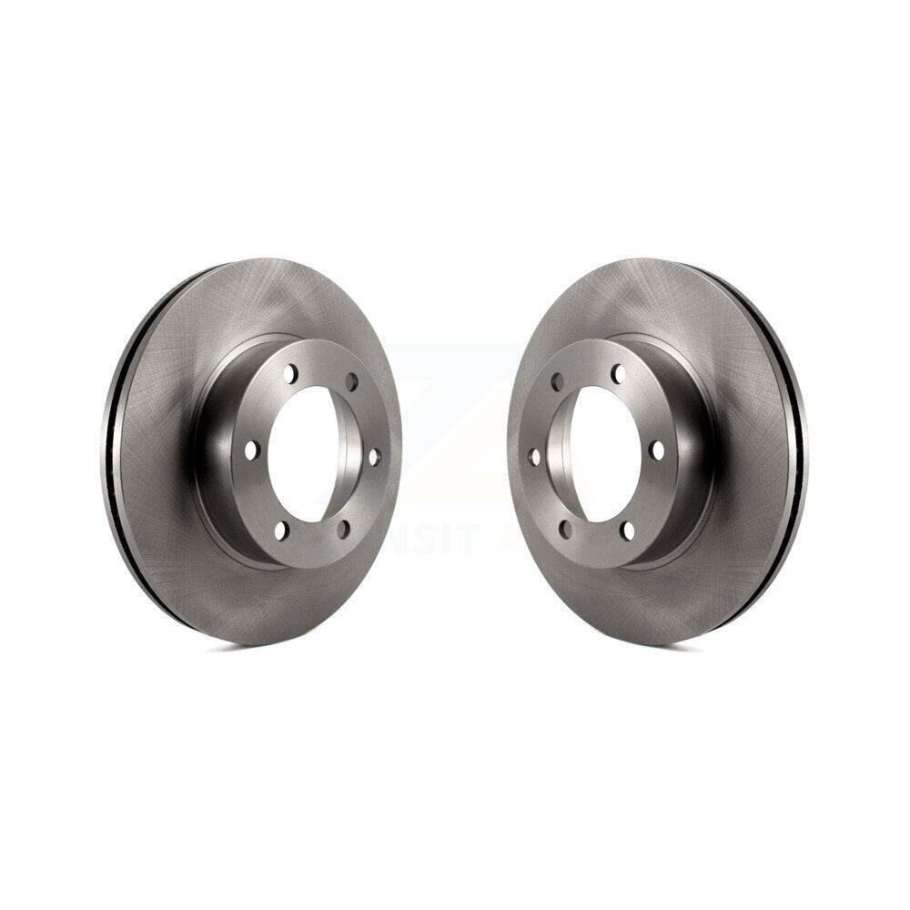 Disc Brake Rotors Front Pair For Toyota Tundra Sequoia