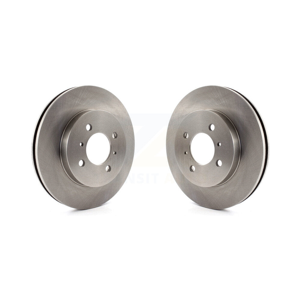 Disc Brake Rotors Front Pair For Mitsubishi Lancer Mirage