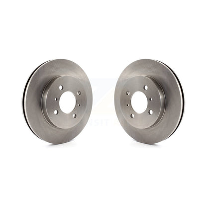 Disc Brake Rotors Front Pair For Mitsubishi Lancer Mirage
