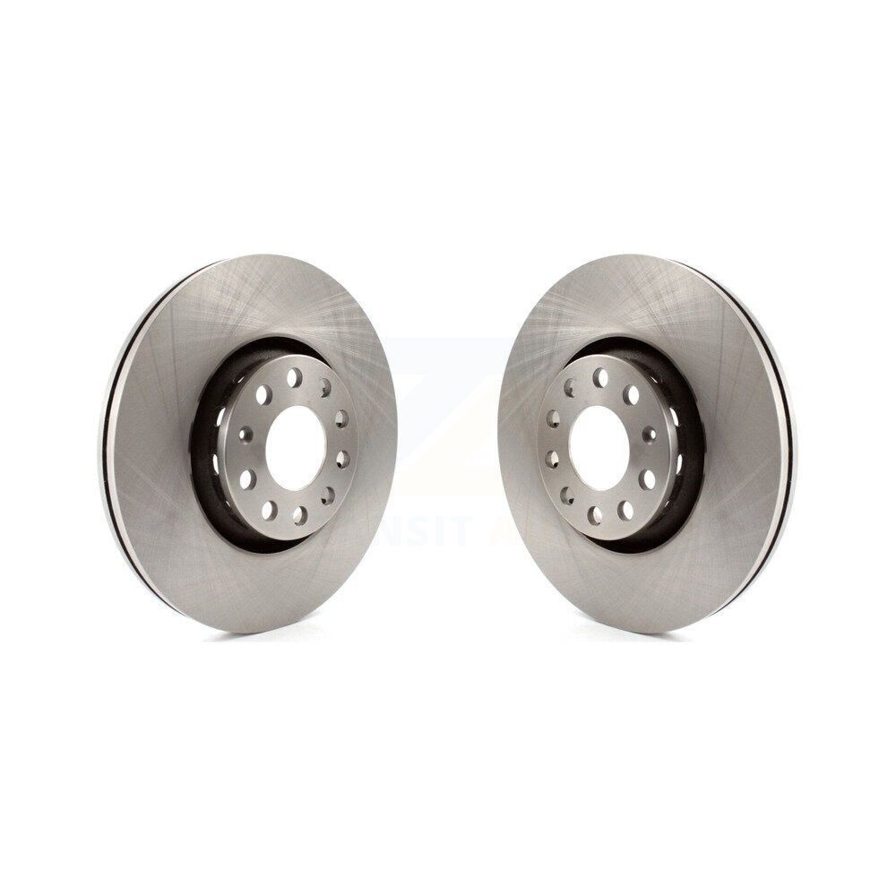 Disc Brake Rotors Front Pair For Audi A4 Quattro A6 A8 S6 S4
