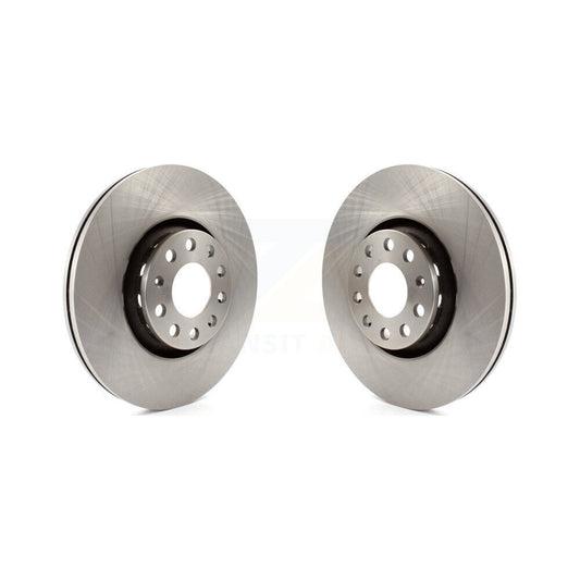 Disc Brake Rotors Front Pair For Audi A4 Quattro A6 A8 S6 S4