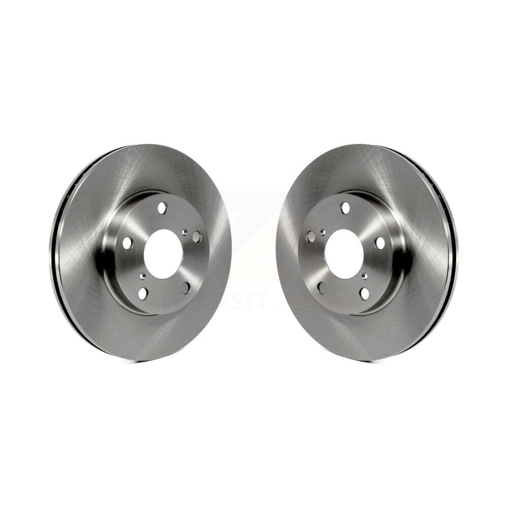 Disc Brake Rotors Front Pair For Toyota RAV4