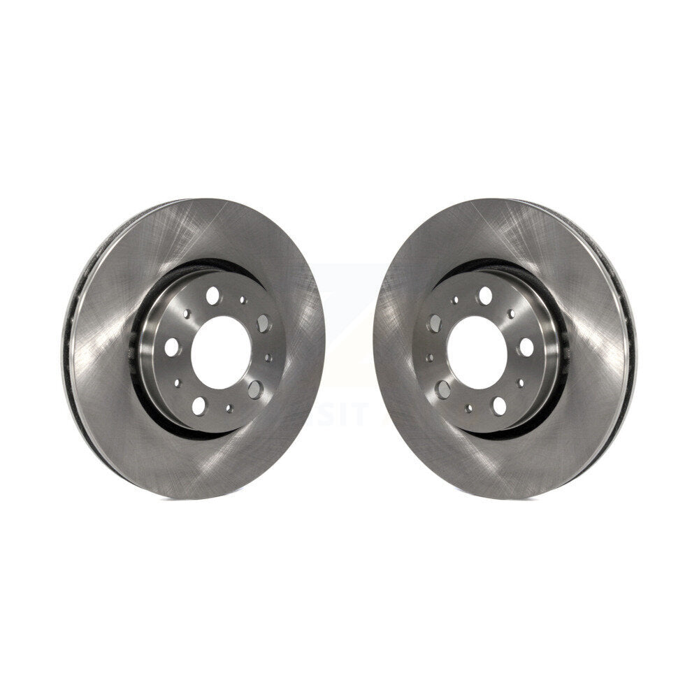 Disc Brake Rotors Front Pair For Volvo S60 XC70 V70 S80