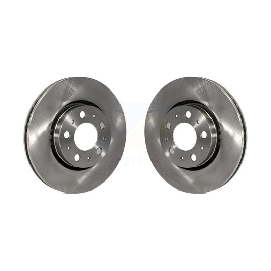 Disc Brake Rotors Front Pair For Volvo S60 XC70 V70 S80