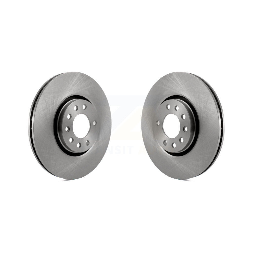 Disc Brake Rotors Front Pair For Saturn Astra Saab 9-5 9-3