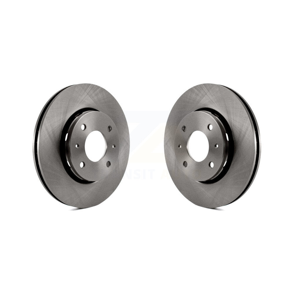 Disc Brake Rotors Front Pair For Volvo S40 V40