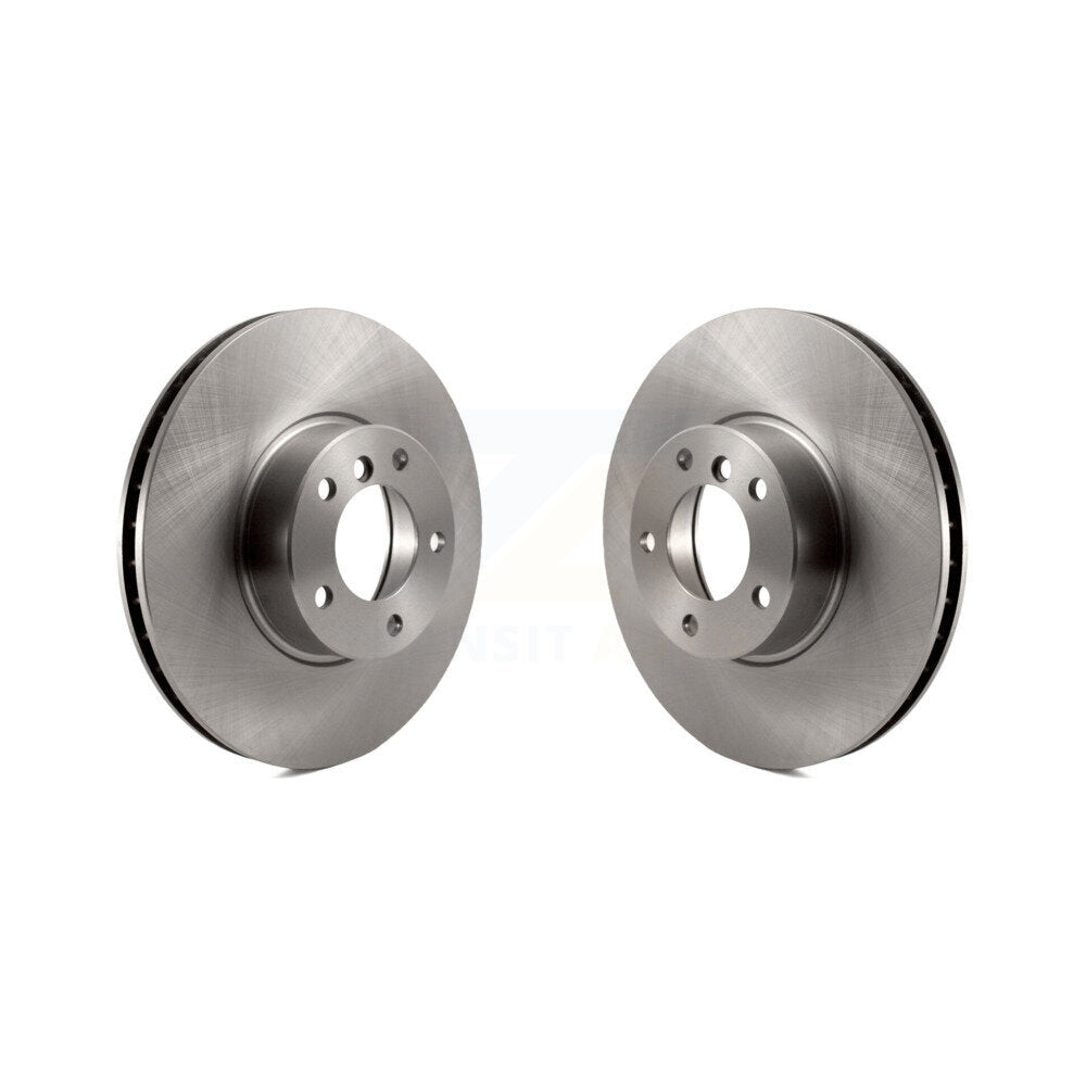Disc Brake Rotors Front Pair For BMW 530i 540i