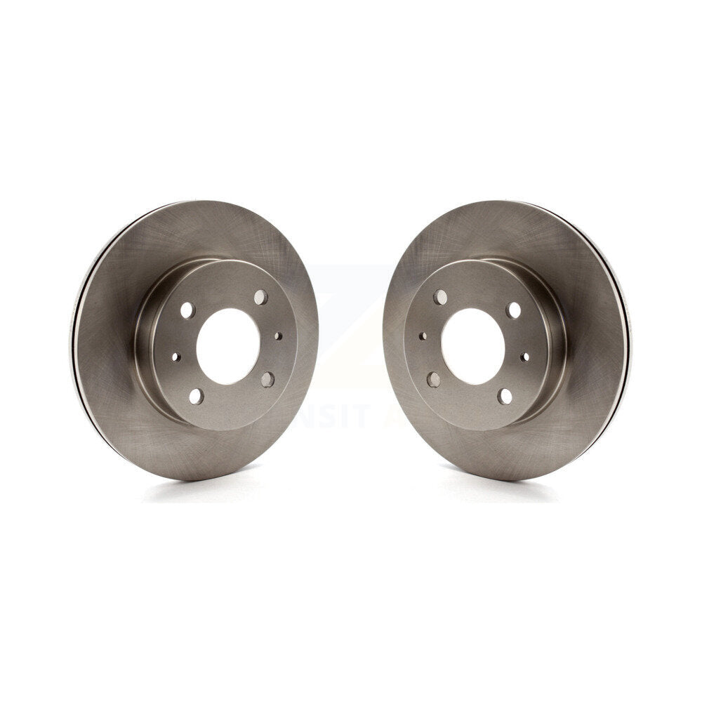 Disc Brake Rotors Front Pair For Hyundai Accent