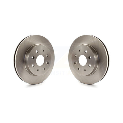 Disc Brake Rotors Front Pair For 2003-2005 Kia Rio