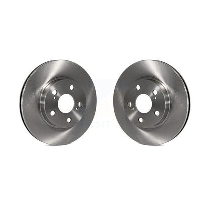 Disc Brake Rotors Front Pair For 2004-2009 Toyota Prius