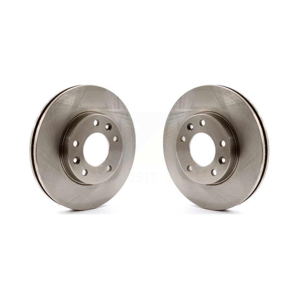Disc Brake Rotors Front Pair For Kia Sedona