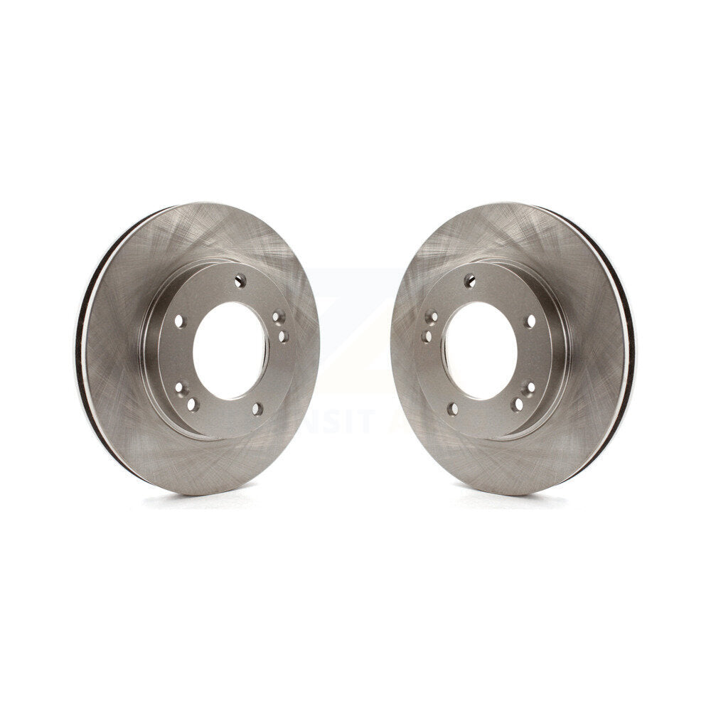 Disc Brake Rotors Front Pair For 2003-2006 Kia Sorento